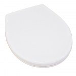 Twyford E100 Round Family Soft Close Toilet Seat & Cover With Quick Release White E17868WH