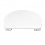 Twyford Alcona Standard Close Top Fix Toilet Seat and Cover White AR7864WH