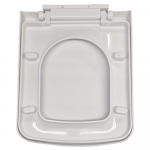 Premier Bliss Square Soft Close Toilet Seat & Cover White NCH196