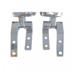 Bemis Next Step Aluminium 1/4-20 Replacement Toilet Seat Hinge Set HG4230997-Chrome