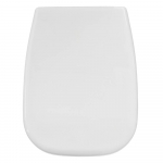 Duravit D-Code Elongated Soft Closing Toilet Seat & Cover White 0062090096