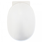 Flaminia IO Toilet Standard Close Toilet Seat & Cover Thermoset White IOCW04