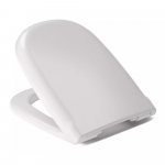 Roca Dama Retro Alternative Soft Close Quick Release Toilet Seat & Cover White CH.506355