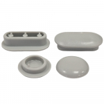 Catalano Canova Royal 5SSSTF00 Replacement Toilet Seat & Cover Buffer Set Grey 5SETPARAVL