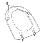 Villeroy & Boch Architectura Round Toilet Seat Only 9M636101