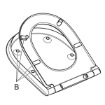 Villeroy & Boch O.Novo Vita Standard Close Toilet Seat White 9M7261T1