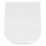Roca The Gap Square Compact Standard Close Toilet Seat & Cover White 801730002