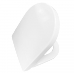 Pressalit 3 Soft Close Top Fixing Toilet Seat & Cover White 684000-D38999