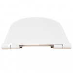 BagnoDesign Koy Slim Soft Close Toilet Seat & Cover Matt White BDS-ORO-330S-C-MW