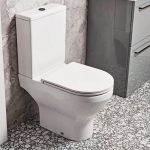 Tavistock Micra Evo Slim Soft Close Quick Release Toilet Seat & Cover White DC14037-SF
