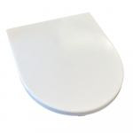 Geberit iCon Soft Close Lockable Quick Release Toilet Seat and Cover White 501.660.01.1