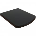 Imex Ceramics Ravine Soft Close Quick Release Wrapover Duraplus Toilet Seat & Cover Black S10160SCQRBL