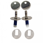 Duravit Architec Soft-Close Toilet Seat Hinge Set 0061531000