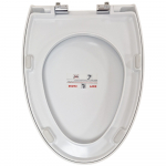 Disegno Ceramica Ovo Soft Close Toilet Seat & Cover White OV20600001