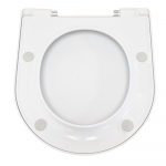 Vitra Liquid Soft Close Quick Release Toilet Seat & Cover White 137-003R009