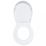 Sottini Secrets Swirl Soft Close Toilet Seat & Cover White E311401