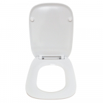 Choice Debba Square Slim Soft Close Quick Release Toilet Seat & Cover White CH.506384