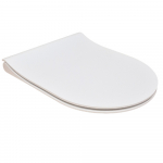 Cersanit Zen Slim Soft Close Quick Release Toilet Seat & Cover White K98-0221