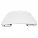 B&Q Cooke & Lewis Helena Soft Close Quick Release Toilet Seat & Cover White PSHA2580