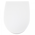 Bauhaus Stream 1 Soft Closing Toilet Seat & Cover White S031T010151