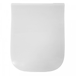 Geberit Smyle Square Slim Soft Close Toilet Seat & Cover White 500.237.01.1