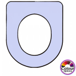 Utopia Quantum Round Soft Close Replacement Toilet Seat & Cover Lacquered Wood CHSC-UTO-QUR