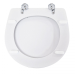 Hidra Smarty Standard Close Toilet Seat & Cover Polyester Resin Colour Option S520P01/R