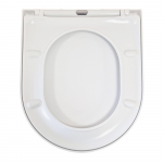 Qualitex Remini Soft Close Quick Release Toilet Seat & Cover White RIM-2005