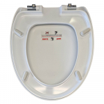 Althea Soft (WM Only) Soft Close Toilet Seat & Cover White 40871