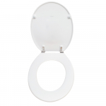 Pressalit Objecta Standard Close Bottom Fixing Toilet Seat & Cover White 54011-BA1999