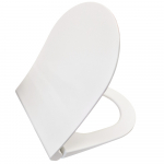 Vitra Integra Round Slim Soft Close Toilet Seat & Cover White 110-003-009