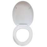 Azzurra Clas 56 Standard Close Toilet Seat & Cover White CLA1800