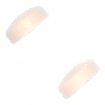 Armitage Shanks Gemini Toilet Seat & Cover Buffer Set Whisper Pink SV232WP