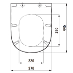 Laufen Lua Soft Close Quick Release Toilet Seat & Cover White H8910830000001