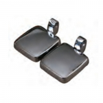 Celmac Emerald Standard Close Toilet Seat & Cover With Metal Top Fix Hinge White SEM18WH