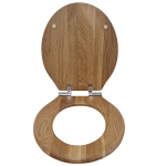 Roper Rhodes Greenwich Soft Closing Toilet Seat and Cover Top Fixing Oak 8099NOSC