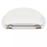 Choice Kristal Standard Close Toilet Seat & Cover White CH.506403