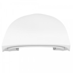 Pressalit Scandinavia Plus Soft Close With Lift Off Bottom Fixing Toilet Seat & Cover Black 758001-D05999