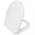 Euroshowers Rainbow D One Soft Close Quick Release Toilet Seat & Cover White 86510