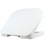 Frontline Cubix Soft Close Quick Release Toilet Seat & Cover White SRCUBSEAT