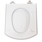 Roca Hall Compact Soft Close Toilet Seat & Cover White 801622004