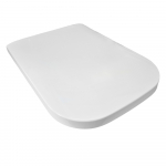 Duravit Happy D2 Elongated Standard Close Toilet Seat & Cover White 0064610000