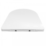 EuroShowers PP D TwentyOne Soft Close Toilet Seat & Cover White 87390
