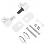 Ideal Standard Tempo/Kheops Soft Close Toilet Seat Hinge Set (Pre 2019) White T2590BJ