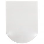 Porcelanosa Line Soft Close Toilet Seat & Cover White 100120440