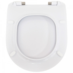 Saneux Uni Slim Soft Close Toilet Seat & Cover White 66102W