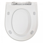 Geberit ONE Soft Close Quick Release Toilet Seat and Cover Matt White - 243.989.JT.2