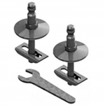 Laufen Pro Slim Toilet Seat Hinges H8949670000001 - 8.9496.7