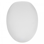 Azzurra Clas 56 Soft Close Toilet Seat & Cover White CLA1800/F