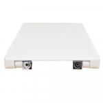 Kerasan Cento Rectangle Soft Close Toilet Seat & Cover White 358901WH
